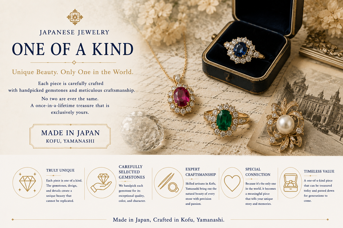 一点物ジュエリーの魅力とは？唯一無二の宝物を見つける選び方と愛し方
