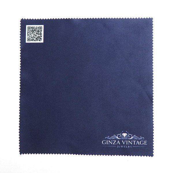 GINZA VINTAGE JEWELRY Original Jewelry Cloth 15×15cm Accessory Cleaner Jewelry Cleaning Cloth Anti-static Treatment