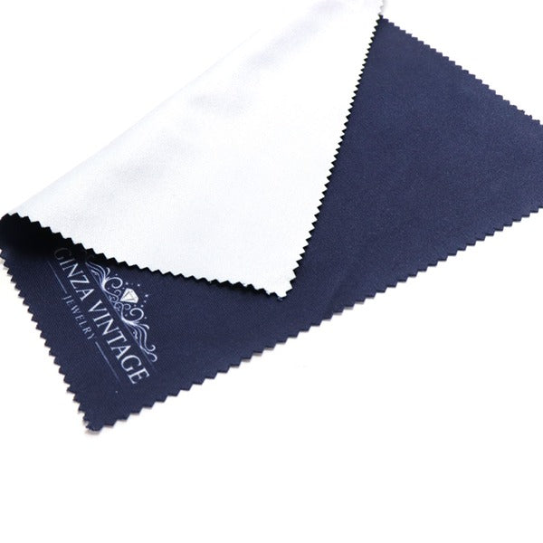 GINZA VINTAGE JEWELRY Original Jewelry Cloth 15×15cm Accessory Cleaner Jewelry Cleaning Cloth Anti-static Treatment