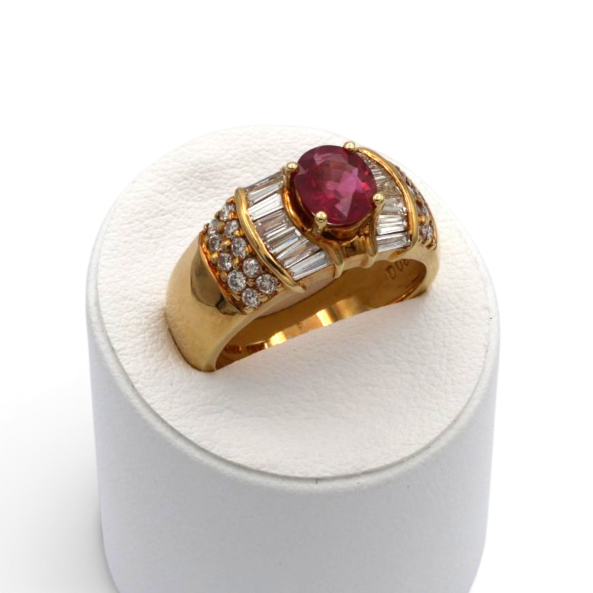 ルビー リング ゴールド K18 ヴィンテージ ジュエリー Estate Jewelry Japan JEM-2069
