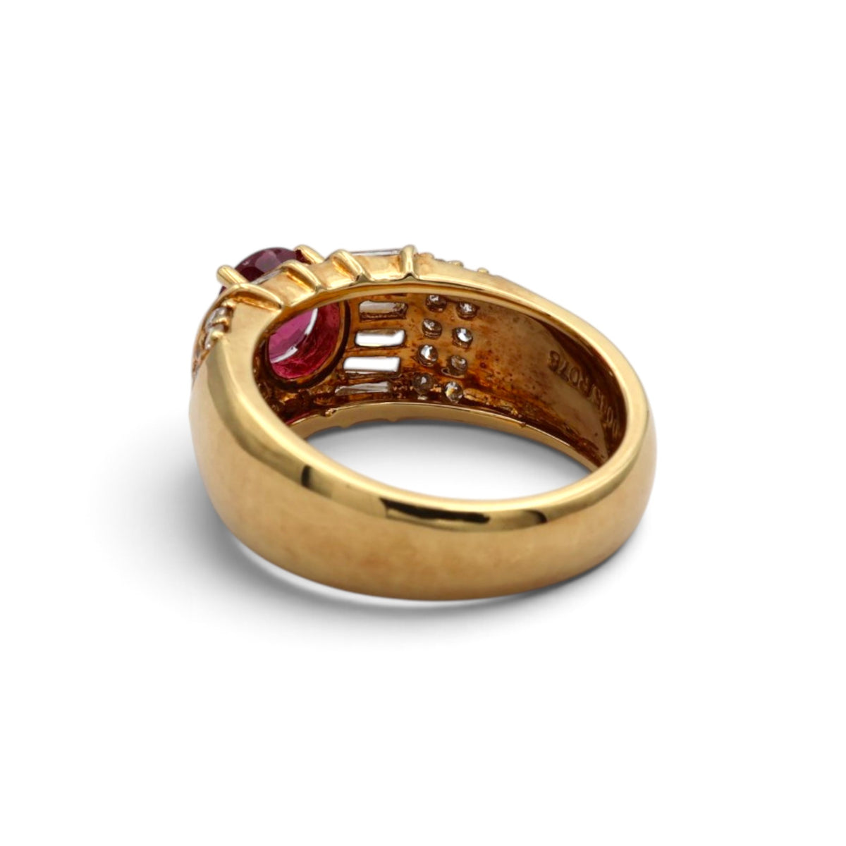 ルビー リング ゴールド K18 ヴィンテージ ジュエリー Estate Jewelry Japan JEM-2069