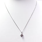 ルビー ペンダントトップ  プラチナ ヴィンテージ ジュエリー ネックレストップ チェーン付き JEM-268125151