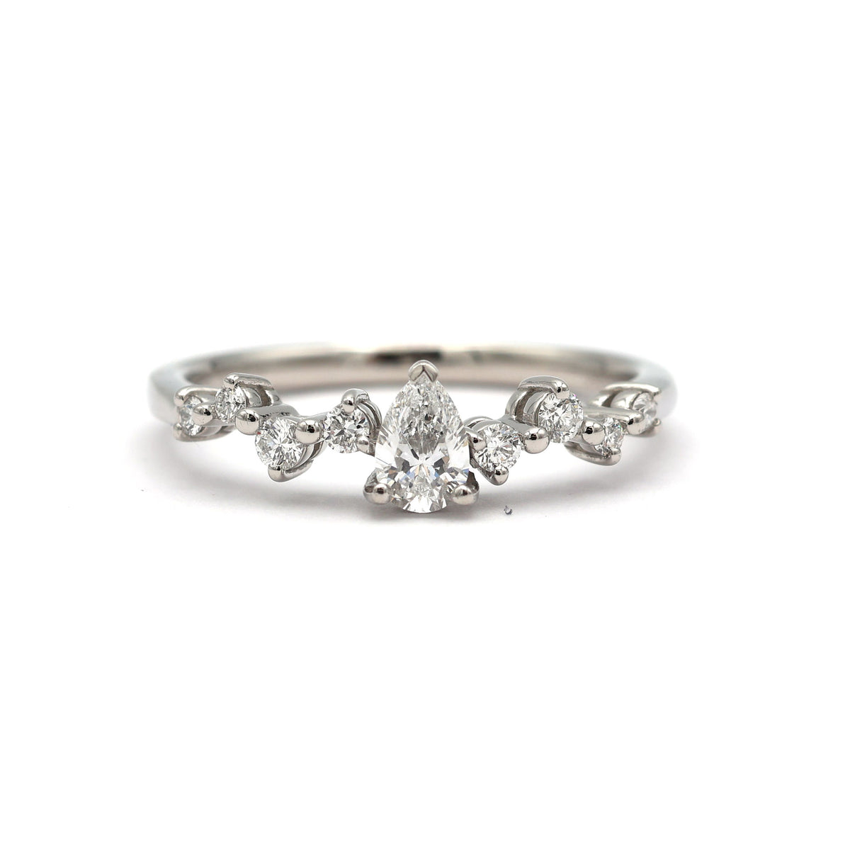 ダイヤモンド リング プラチナ ヴィンテージ ジュエリー Estate Jewelry Japan JEM-4199