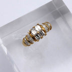 Diamond Ring Gold K18 Vintage Jewelry Estate Jewelry Japan JEM-658-5
