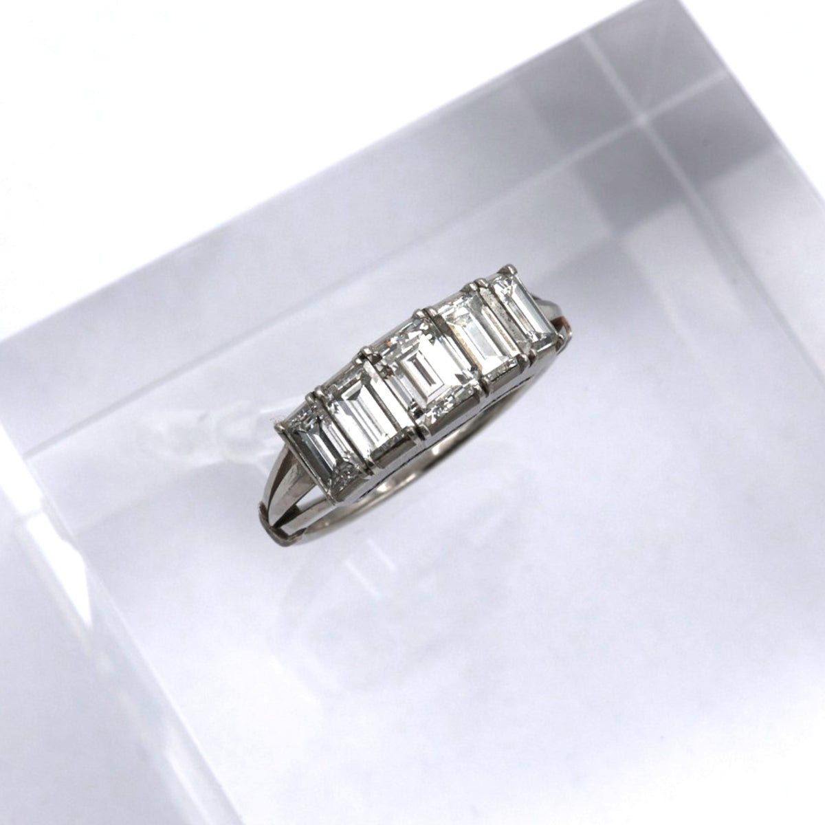 ダイヤモンド リング プラチナ ヴィンテージ ジュエリー Estate Jewelry Japan JEM-680-6