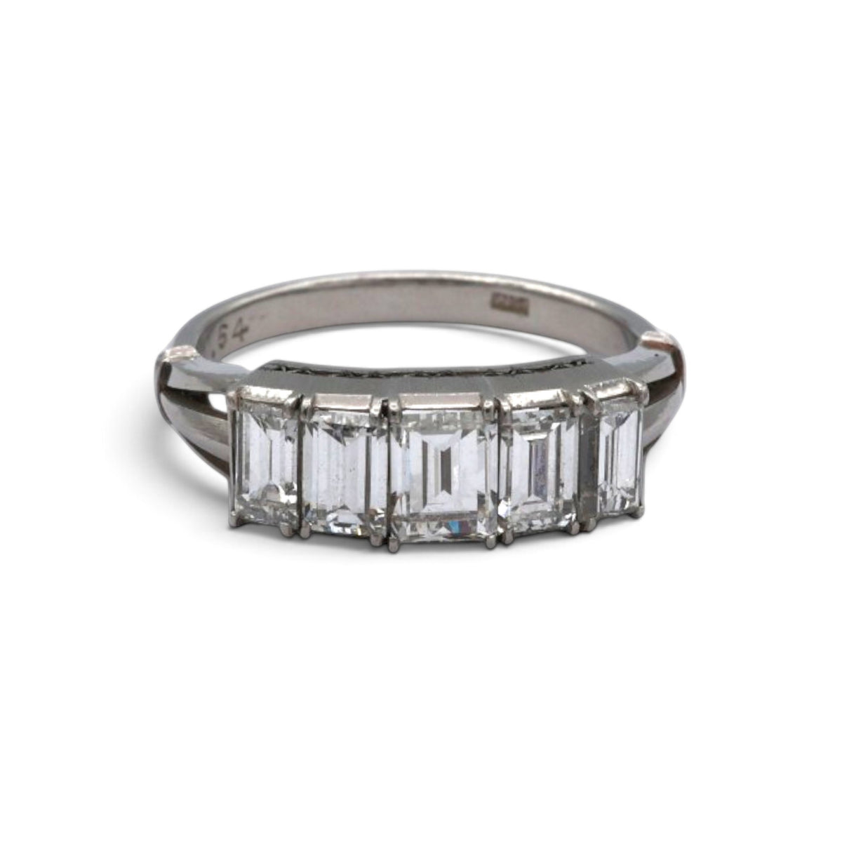 ダイヤモンド リング プラチナ ヴィンテージ ジュエリー Estate Jewelry Japan JEM-680-6