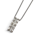 ダイヤモンド ネックレス プラチナ ヴィンテージ ジュエリー Estate Jewelry Japan JEM-J139-8