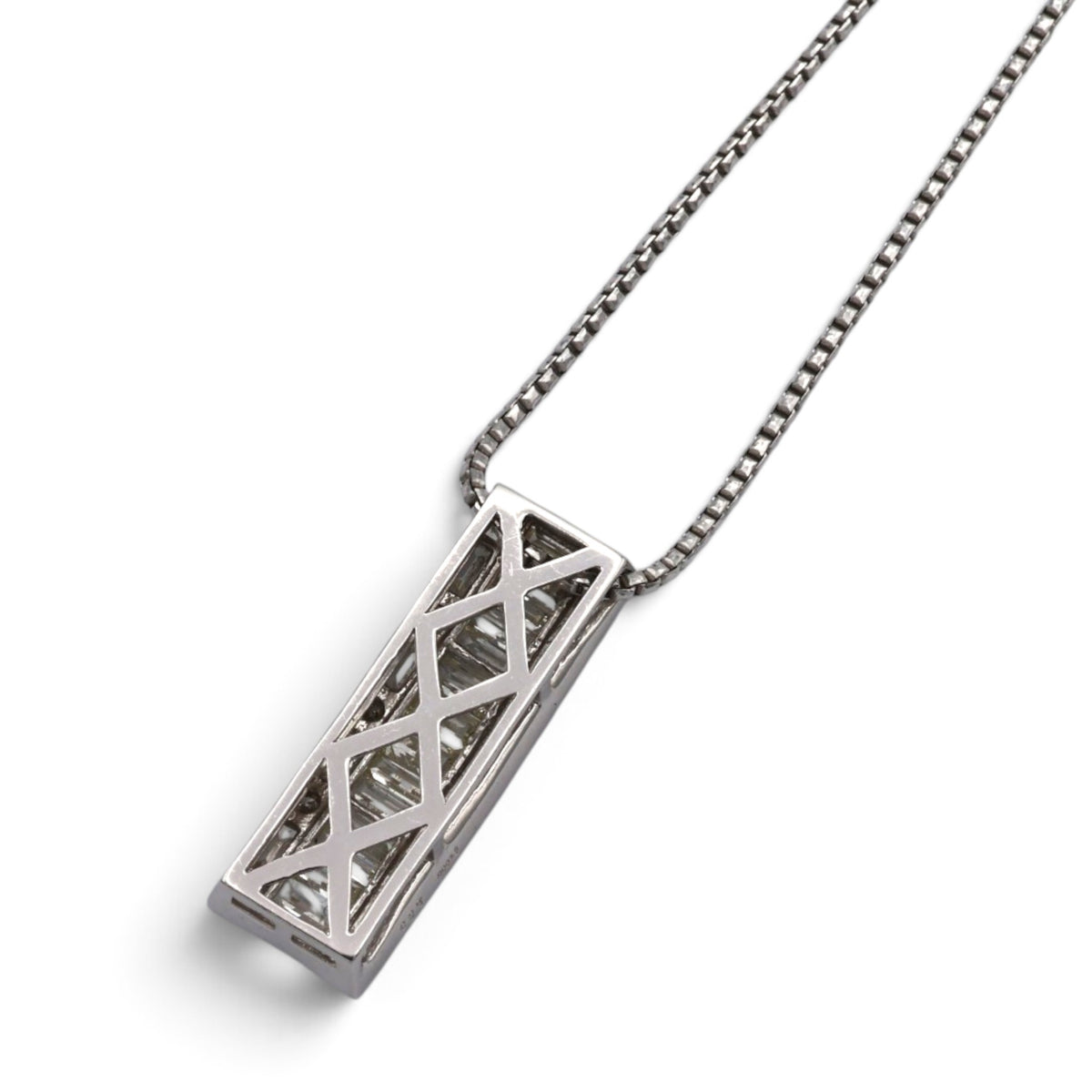 ダイヤモンド ネックレス プラチナ ヴィンテージ ジュエリー Estate Jewelry Japan JEM-J139-8