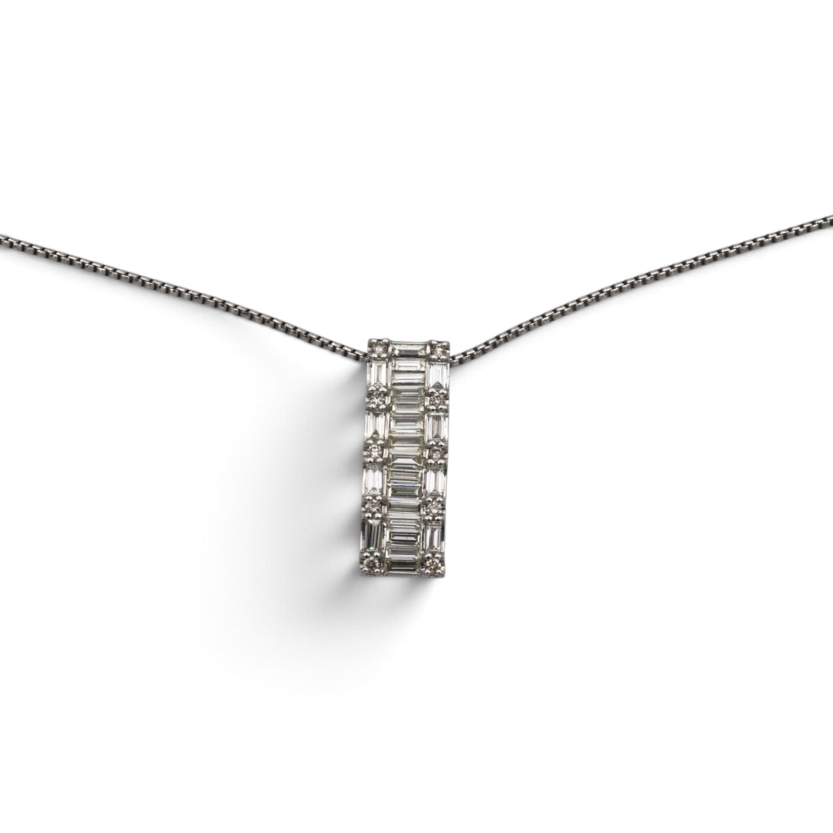 ダイヤモンド ネックレス プラチナ ヴィンテージ ジュエリー Estate Jewelry Japan JEM-J139-8