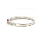 Ruby Ring Pt900 Diamond Vintage Jewelry JEM-SN-8