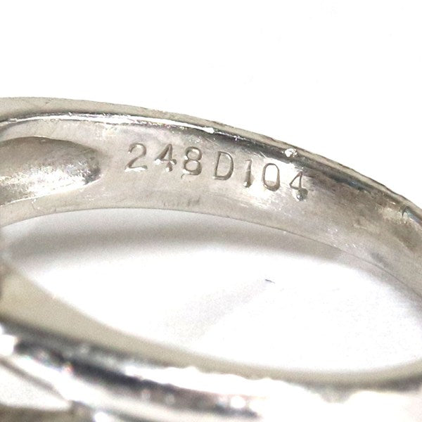 プラチナ850 リング 指輪 レディース 10号 サファイア ヴィンテージ ジュエリー jem00070